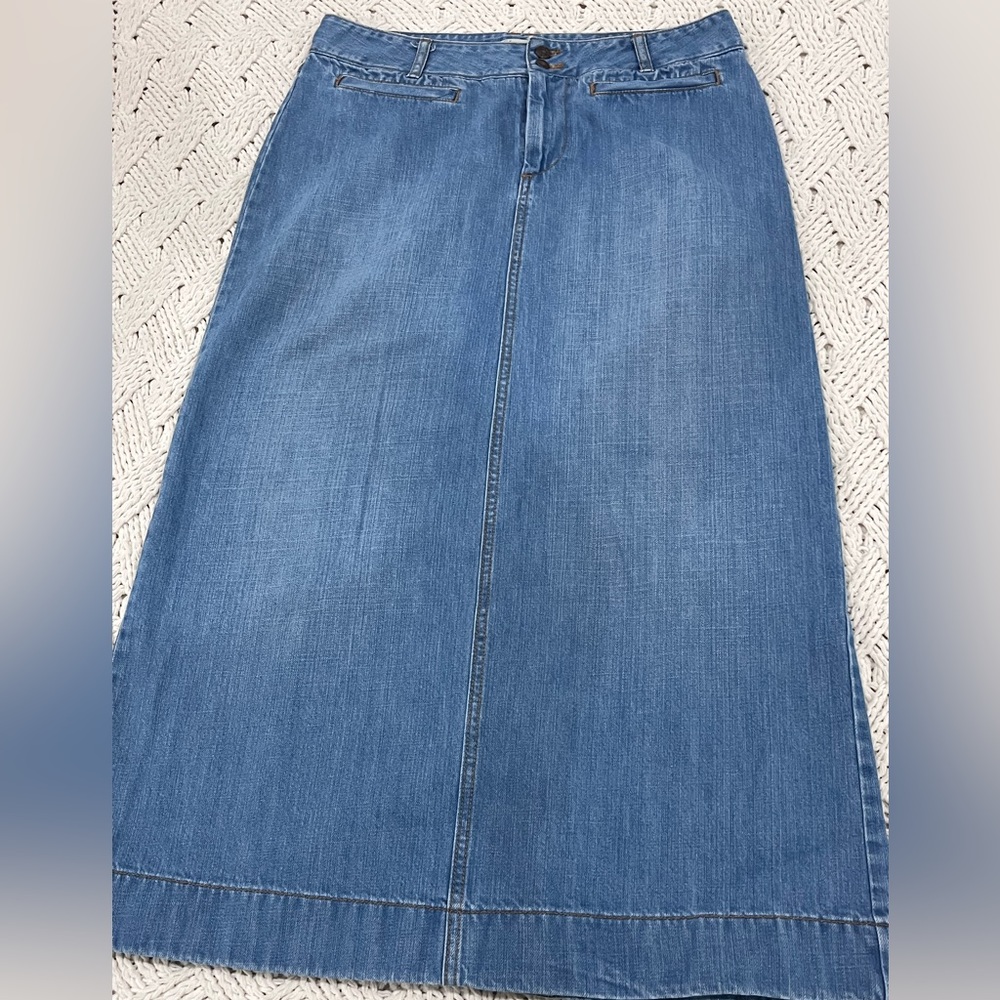 Old Navy long denim skirt size 12